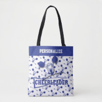 Dunkelblaues Cheerleader-Mädchen