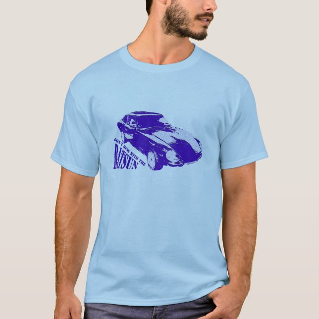 Dunkelblaues Datsun T-Shirt (Vorderseite)