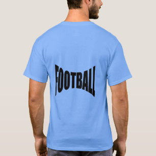 Dunkelblaues Männer-T-Shirt FOOTBALL T-Shirt