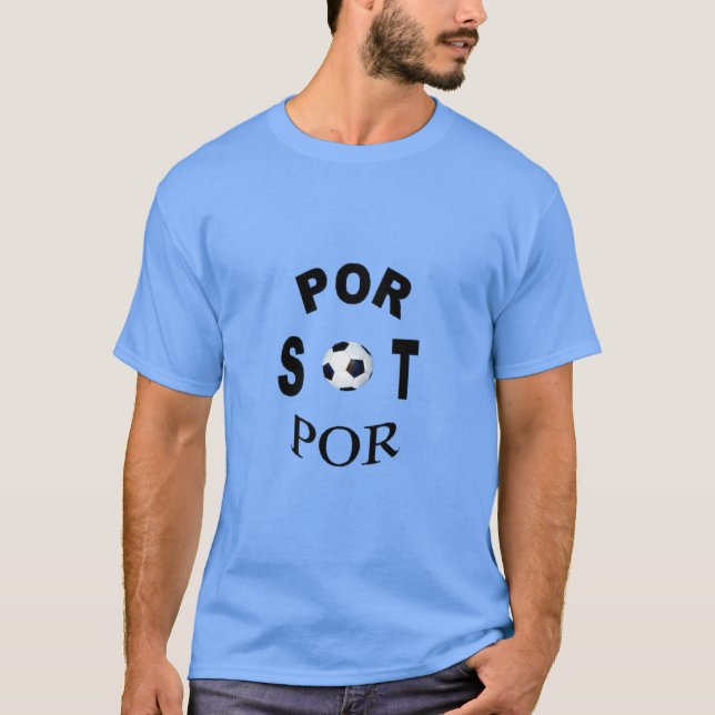 Dunkelblaues T-Shirt DESIGN SPORT (Vorderseite)
