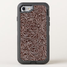 Dunkelbraune Schokolade aus geschliffenem Leder Ru