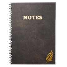 dunkelbrauner Lederstil