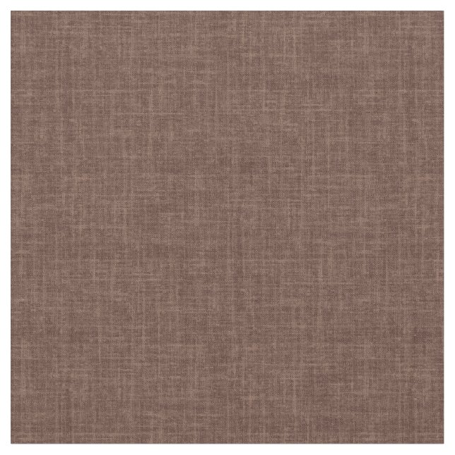 Dunkelbraunes Leinen Stoff (Nahaufnahme)