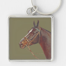 Dunkelbraunes Pferd, Vintages Pferdeportrait