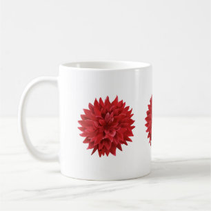 Dunkelfarbene Blume Tasse
