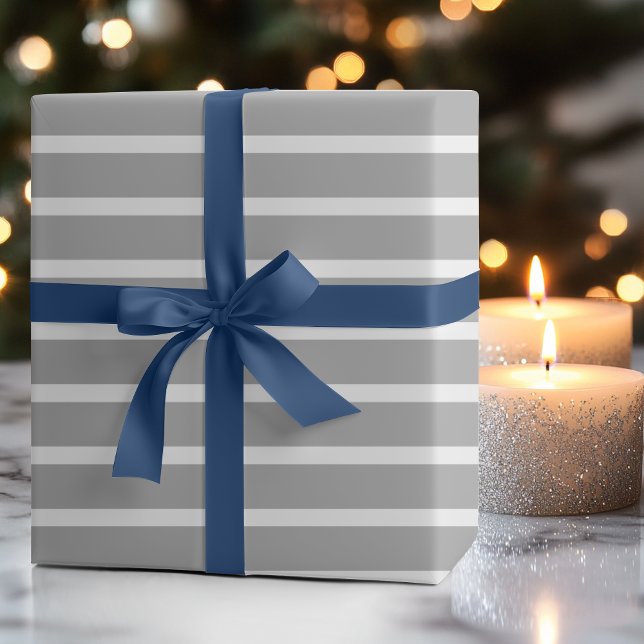 Dunkelgrau, horizontal gestreift geschenkpapier (Von Creator hochgeladen)