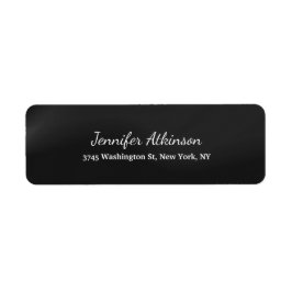 Dunkelgrau kreative Handschrift Schlicht einfach