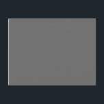 dunkelgrau postkarte<br><div class="desc">Farbdunkelgrau 696969</div>