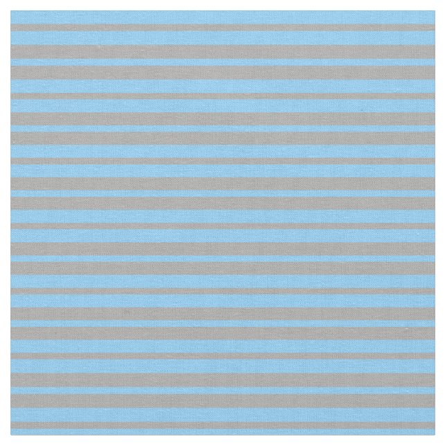 Dunkelgrau und hellblau farbige Linien Muster Stoff (Nahaufnahme)
