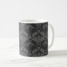 Dunkelgraue Batty-Kaffeetasse