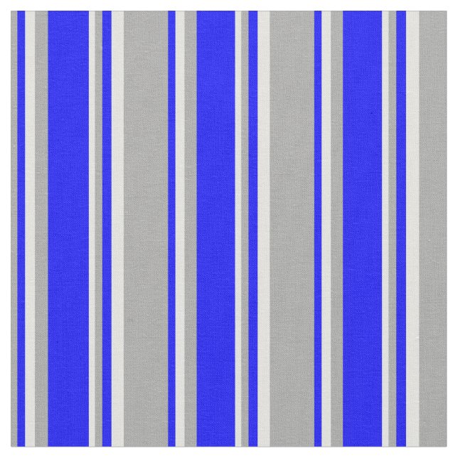 Dunkelgraue, blaue und hellzyanische Linien Stoff (Nahaufnahme)