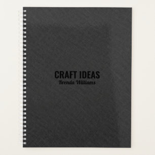 Dunkelgraue Imitate Leinenstruktur Planer