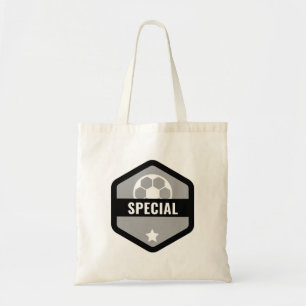 Dunkelgraue Special Badge-Tasche Tragetasche