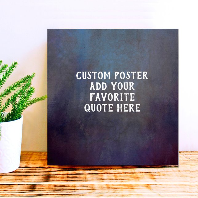 dunkelgraue und blau bedrückte Textur fügen ein Zi Poster (Von Creator hochgeladen)