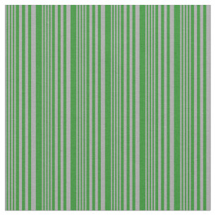 Dunkelgraue und waldgrüne Streifen Stoff
