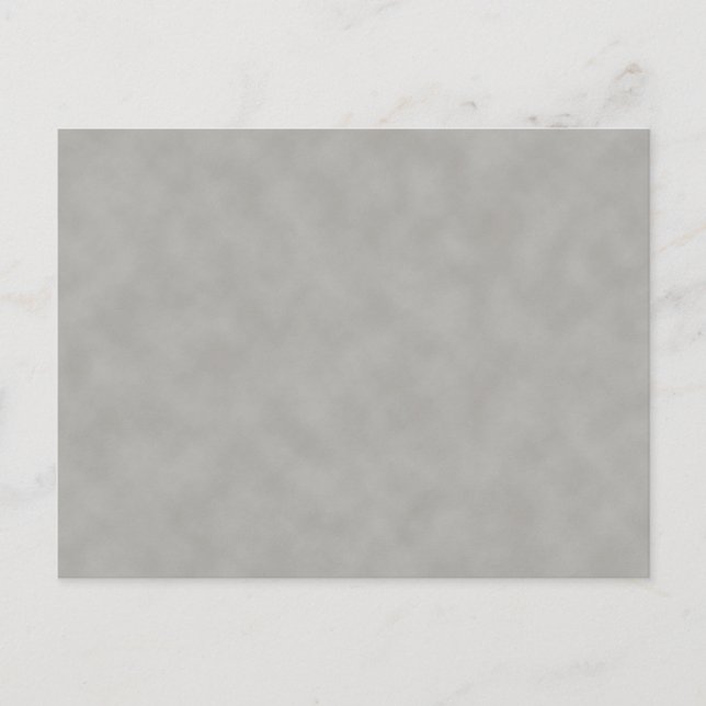 Dunkelgrauer Pergament Textur Hintergrund Postkarte (Vorderseite)