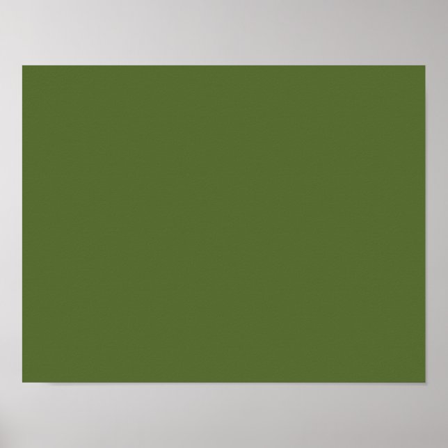 dunkelgrün poster (Vorne)