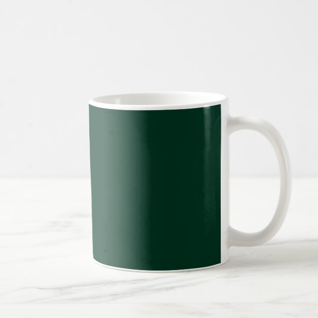 Dunkelgrün Tasse (Rechts)