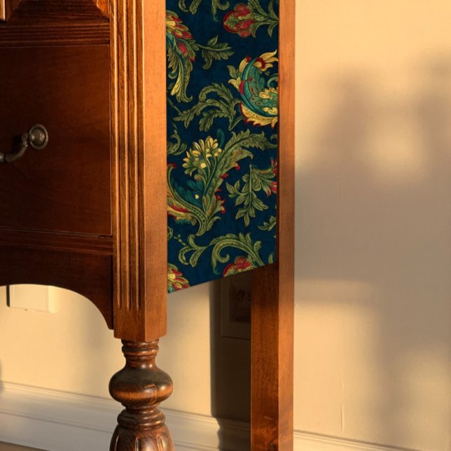 Dunkelgrüne Blätter Chinoiserie Dekoupage Seidenpapier (Von Creator hochgeladen)