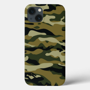 Dunkelgrüne Camouflage Case-Mate iPhone Hülle