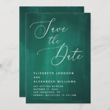 Dunkelgrüne, elegante Schrift. Smaragdkalligraphie