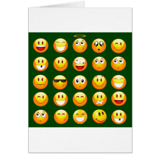 dunkelgrüne Emoji
