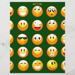 dunkelgrüne Emoji