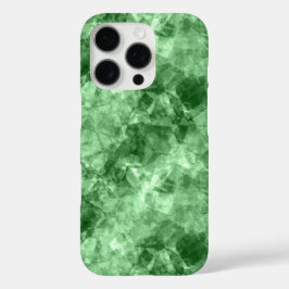 Dunkelgrüne Krummlinge iPhone 16 Pro Hülle