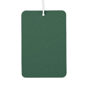 Dunkelgrüne Solid-Farbe Autolufterfrischer