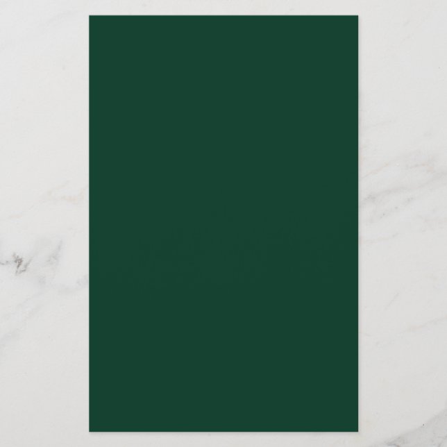 Dunkelgrüne Solid-Farbe Flyer (Vorne)