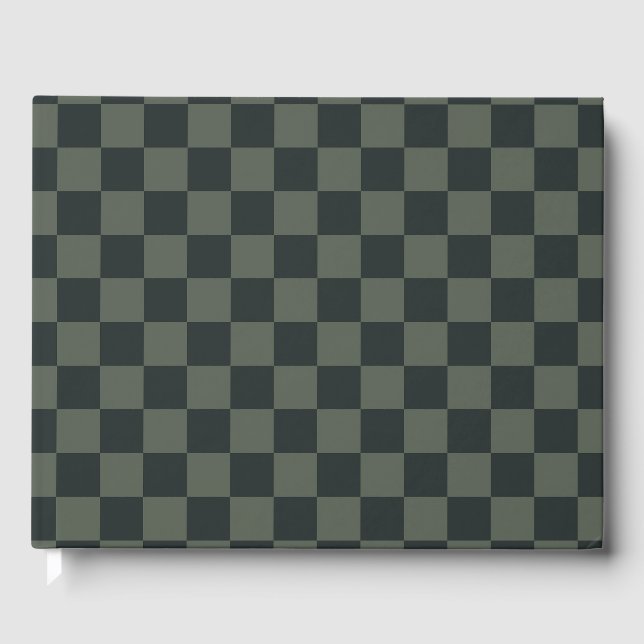 Dunkelgrüne Tafel Gästebuch (Vorderseite)