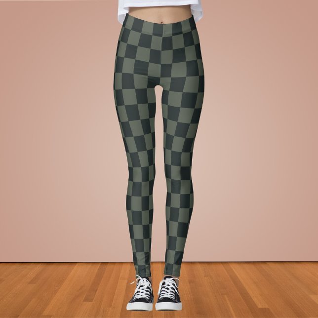 Dunkelgrüne Tafel Leggings (Von Creator hochgeladen)
