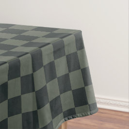 Dunkelgrüne Tafel Tischdecke