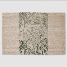 dunkelgrüne und aquamarine Monstera-Blätter & Lili