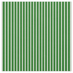 Dunkelgrüne und weiße Streifen/Linienmuster Stoff