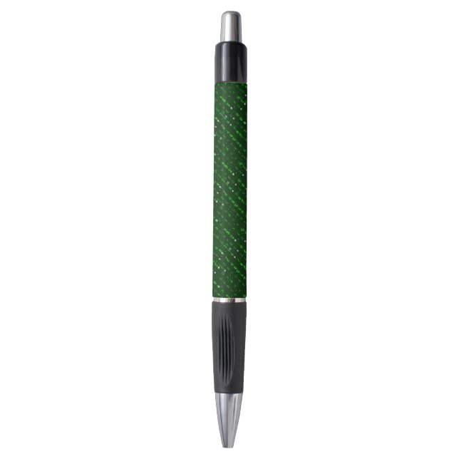 Dunkelgrüner kundenspezifischer Stift - (Vorderseite Vertikal)