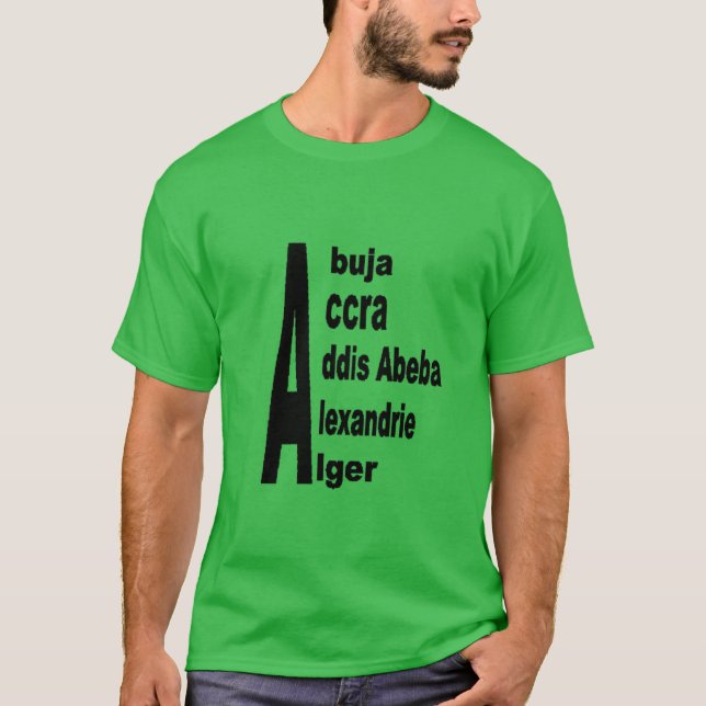 Dunkelgrünes T-Shirt (Vorderseite)