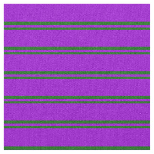 Dunkelgrünes und dunkles violettes Muster Stoff (Nahaufnahme)