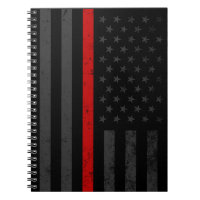 Dunkelheit beunruhigte Feuerwehrmann-Flagge