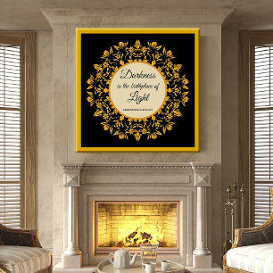 Dunkelheit ist der Geburtsort der leichten Breslau Poster