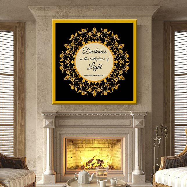 Dunkelheit ist der Geburtsort der leichten Breslau Poster (Von Creator hochgeladen)