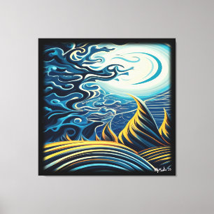 Dunkelheit Leinwanddruck