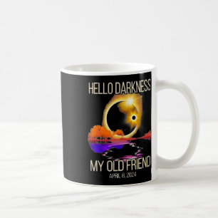 Dunkelheit mein alter Freund Solar Eclipse April 0 Kaffeetasse