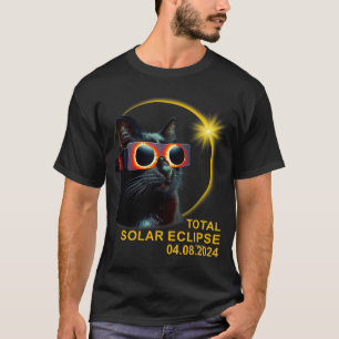 Dunkelheit mein Freund Solar Eclipse April 8 2024 T-Shirt