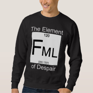 Dunkelheits-Shirts des Element-FML Sweatshirt