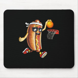 Dunkelhund in Brot Rolle spielen bysketbyll SP Mousepad