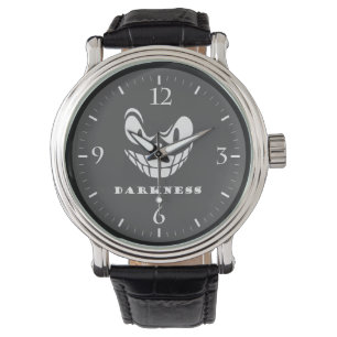 Dunkelmonstergesicht Armbanduhr
