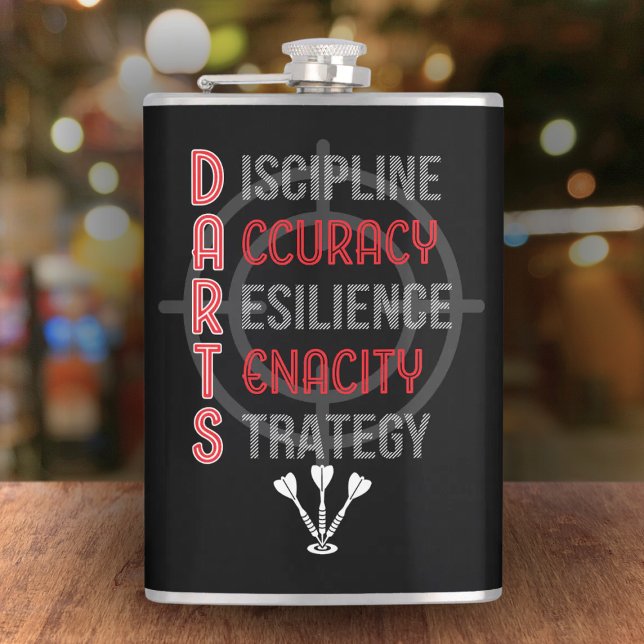 DUNKELN: Die Kernprinzipien Flask 8 oz. Flachmann (Von Creator hochgeladen)