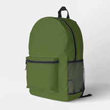 Dunkelolive Green Rucksack