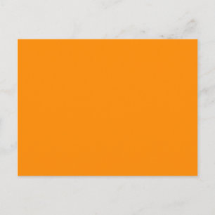dunkelorange postkarte